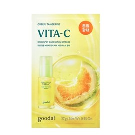 Renewal Goodal Green Tangerine Vita C Blemish Care Serum Mask Alpha 9 Sheets Special + 1 Sheet / 리뉴얼 구달 청귤 비타C 잡티케어 세럼마스크 알파 9매 기획 +1매