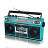 QFX J-220BTTQ Aqua Turquoise Boombox MP3 Conversion from Radio to