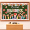 Justforjoyful 60Pcs Kindness Classroom Bulletin Board Decorations Spread Kindness Bulletin