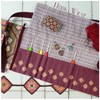 Emma Ball Crochet Hook/Needle Wrap - Persian Tiles by Janie