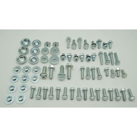 87 pc Specbolt Suzuki RM RMZ Body Bolt KIT for Plastics fenders seat Fork Guards Radiator shrouds fits RM60 RM65 RM80 RM85 RM100 RM125 RM250 & RMZ250 & RMZ450