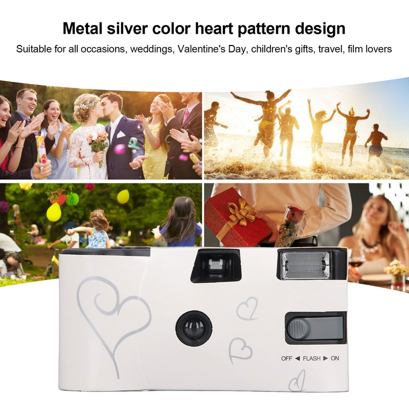 Film Camera 900mAh Full Manual Setting Single Use Flash Shutter
