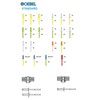 GOEBEL® - 250 x Blind Rivets Aluminium/Steel (Diameter x L)