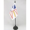 AZ FLAG Newfoundland and Labrador Table Flag 15 x 10