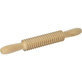 Eppicotispai Fettuccine Cutter Nudelholz, Buchenholz, groß