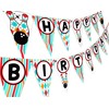 Bowling Happy Birthday Banner Pennant
