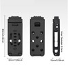 SquEqu 2 Pack Knife Sheath Belt Clips with Chicago Screws