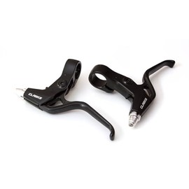 Clarks Cycle Systems CLK-2B V-Brake Alloy Brake Levers, Full Black, Pair