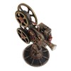 Veronese Design Steampunk Projector Statue Cold Cast Resin Antique Bronze