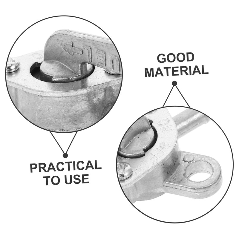 Zerodeko 3pcs Tank Valve Switch for Motorcycle ATV Go Kart