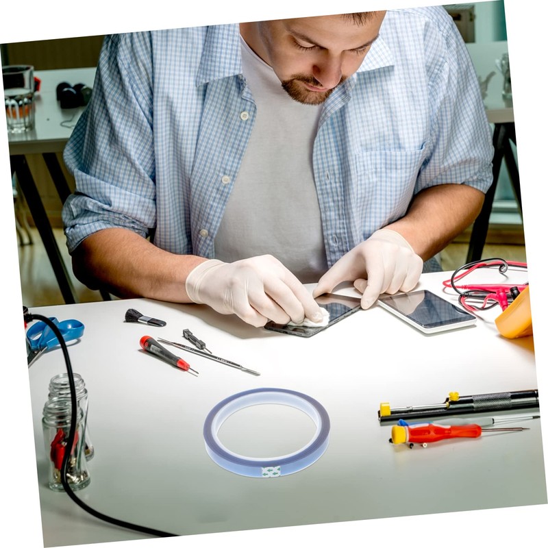 FUNOMOCYA High Resistant Tape 5 Rolls 10mm x 33m Black