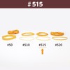 Rubber Band #515 < 17.6 oz (500 g) Transparent Bag