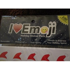 I Love Emoji Emoji Holiday Sticker Pack 230 Christmas Santa Emoji Stickers