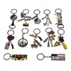 12 Pack NYC Multicolor Souvenir Collection New York Metal Keychain