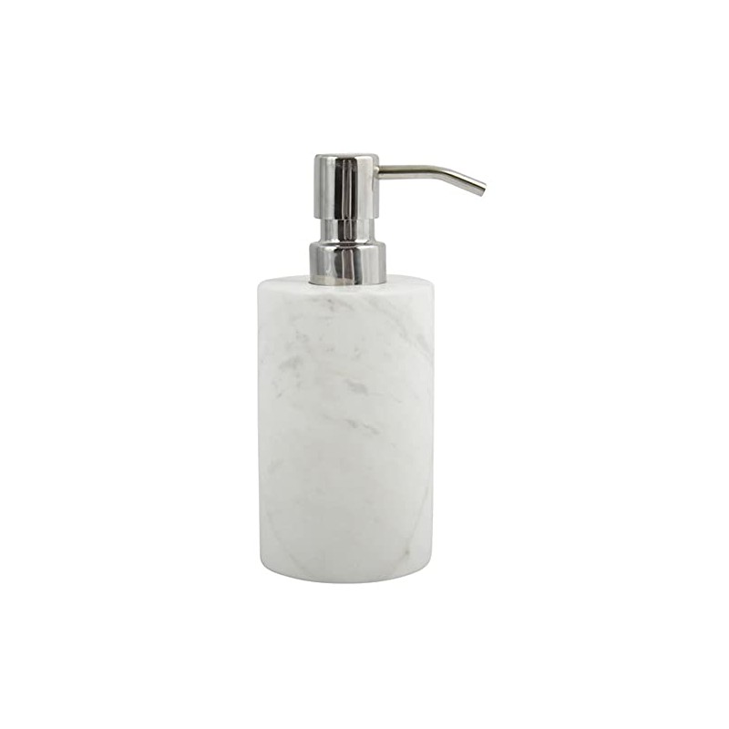 Spirella Sana Soap Dispenser, Liquid Soap Dispenser, Marble, 300 ml,