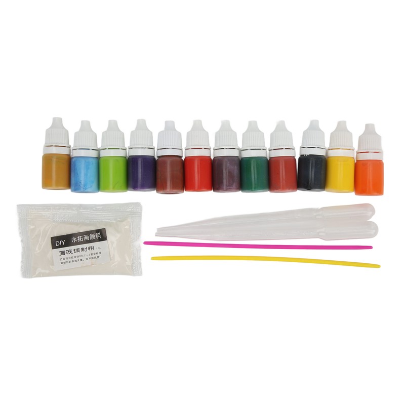 Marble Painting Kit Zero Based Painting DIY Handcraft Safe Harmless
