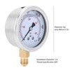 Fydun TS PGG604-400 Bar Y60 Radial Oil Filled Pressure Gauge