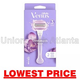 Gillette Venus ComfortGlide Freesia (1 handle & 2 cartridges) - LOWEST PRICE