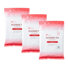 TeaLife Caffeine-free Rooibos Tea Bags, Set of 101 Sachets x 3 Packs, Set Purchase
