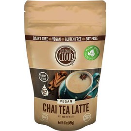 Coconut Cloud: Vegan Spiced Chai Tea Latte | Creamy, Delicious & Easy Dairy Free Alternative. Women Owned & Made in Colorado (Lightly Sweetened, Gluten Free, Soy Free), 16 oz