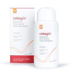 Cobagin Wash Lotion 200 ml | Gently Nourishing Wash Lotion for Lichen Sclerosus and Irritated Skin | Preservation and Support of Intimate Flora