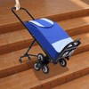 Portable Stair Climbing Cart, Three-Wheel Chassis Portable Stair Climber, Hand