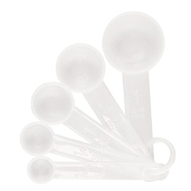 Minimalist Bee Industrial Measuring Spoons, Set of 5 