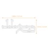 NOLITOY 12pcs Clear Hidden Valance Clips for Window Blinds Blind