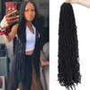 Nescorner Soft New Faux Locs 36inch 6packs Super Long Goddess