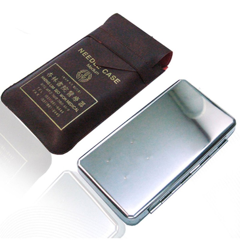 Hanglim Acupuncture Case Stainless Steel Storage Holer Portable Medical Korea
