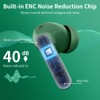 Wireless Earbuds, Bluetooth 5.3 Headphones In Ear with 4 ENC