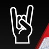 Hellweg Druckerei Gabel Rock Heavy Metal Greeting Chip Fork Car