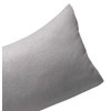 billerbeck Sinus Replacement Pillow Cover for Side Sleeper Pillow Anthracite,