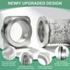 Hahoray Magnetic Dryer Vent Connector Kit Airtight Seal Magnetic Dryer