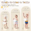 Baby Shower Stand, No-Assembly Baby Bath Stand with Enlarged Anti-Slip