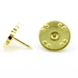 The Masonic Collection - Gilt Metal Acacia Leaf Masonic Lapel Pin or Badge - Gold Plated - A Useful Gift Accessory For Freemason Men