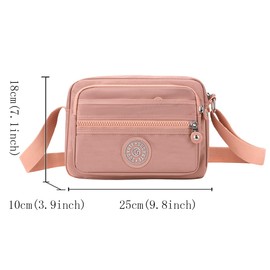 FAVORTALK Umhängetasche Klein Damen Stylisch Handtasche mit Verstellbarem Riemen Crossbody Tasche,DJB01507