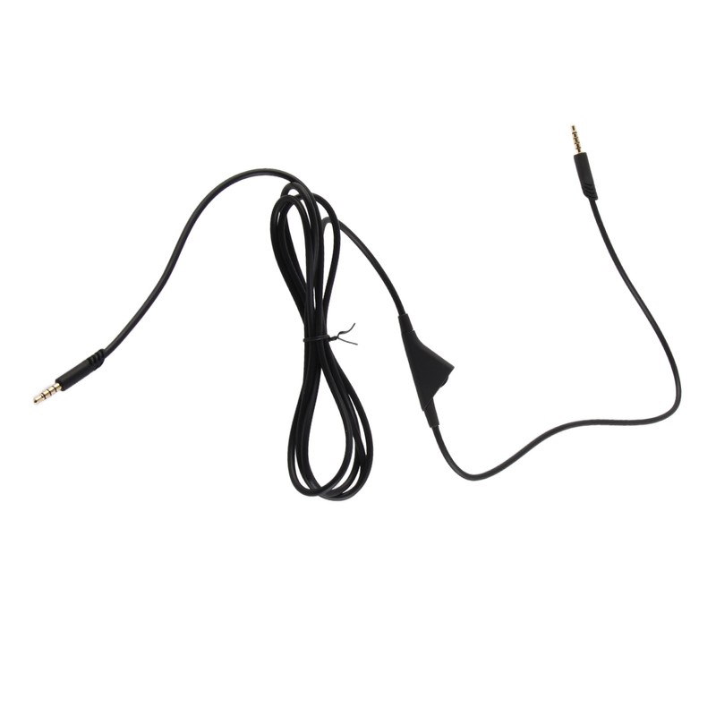 Replacement Headset Cable 2.0M Volume Cable Cord Gaming Headsets Audio