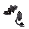 Etuker 3-Pin Plug & Socket 3-Pin Trailer Plug Socket 3-Pin