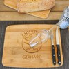 laser-diele Chopping Board with Name - Wooden Board with Engraving