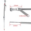 2025 New Stainless Braided Oil Pan Dipstick Passenger Side For