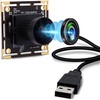 IFWATER 16MP 4K USB Camera with 170 Wide Angle Lens