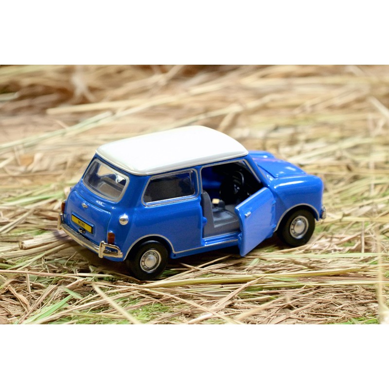 Tiny City 1/50 Mini Cooper Blue Diecast Car