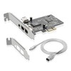 PCIe Firewire 400 Card,IEEE 1394a PCI Express 4 Ports PCIe