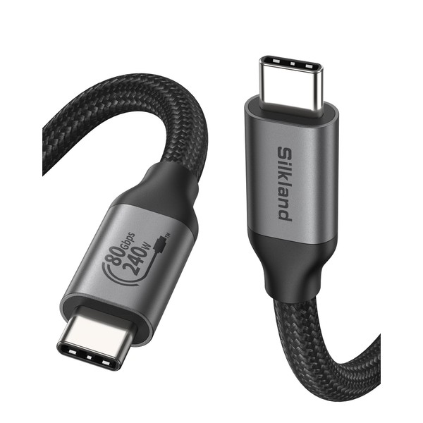 Silkland Silkland 80Gbps USB 4 Cable for Short Thunderbolt 5