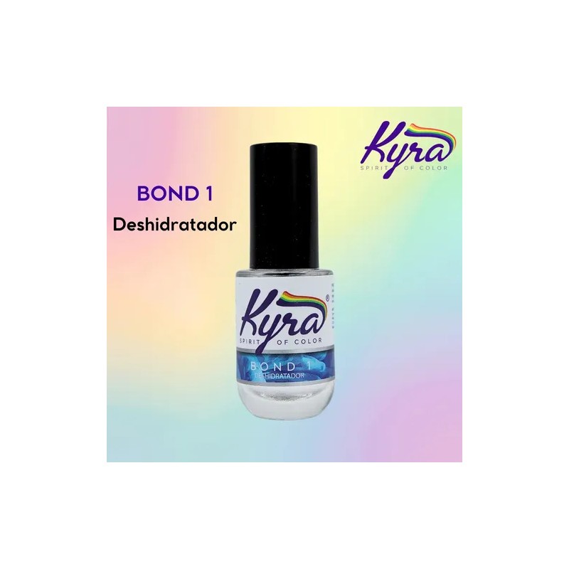 Bond 1 Y Bond 2. Para Uñas. Adherencia Gel. Kyra