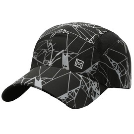 White Fang CA782 Spider Web Mesh Cap, Hat, Outdoor, Fishing, Golf, Men's, Women's, Black