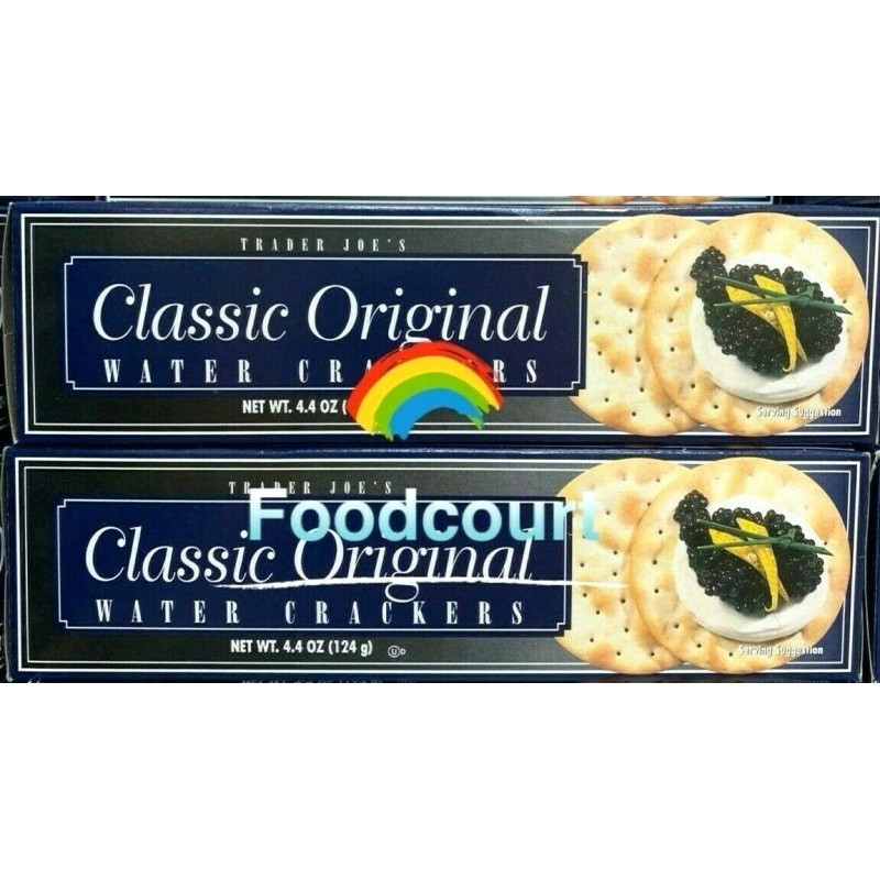 Trader Joe's 2 Packs Trader Joe’s Classic Original Water Crackers
