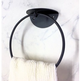 Towel Hanger Towel Rack Iron Artisan Hand Made Elegant mattoburakkukara-