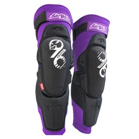 EVS SPORTS | Slayco96 Moto Knee Guard | Compression Fit, Reactive Memory Foam Technology | Purple | L/XL